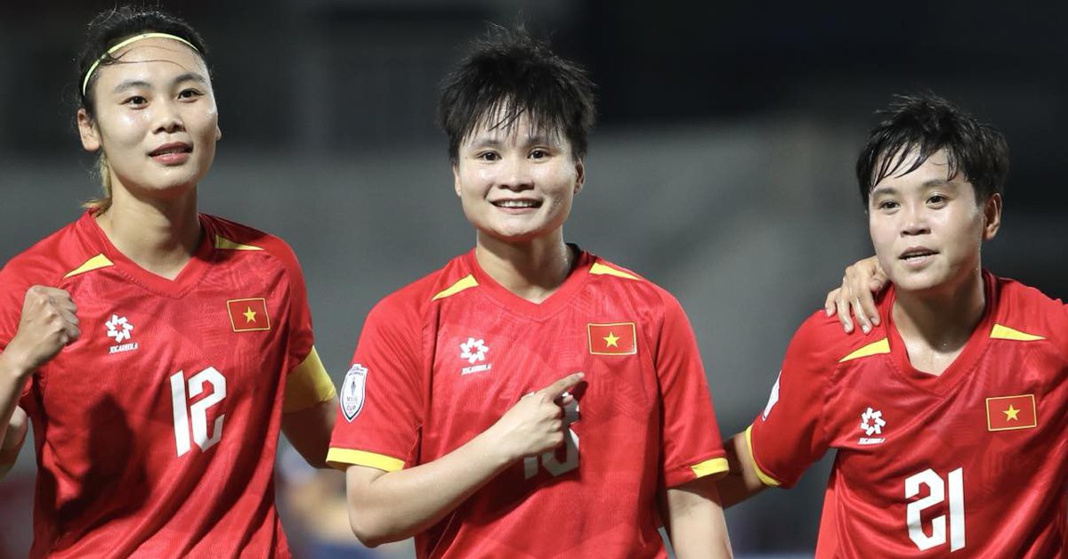 Video: Những bàn thắng đẹp mắt trận tuyển nữ Việt Nam thắng Campuchia 6-0