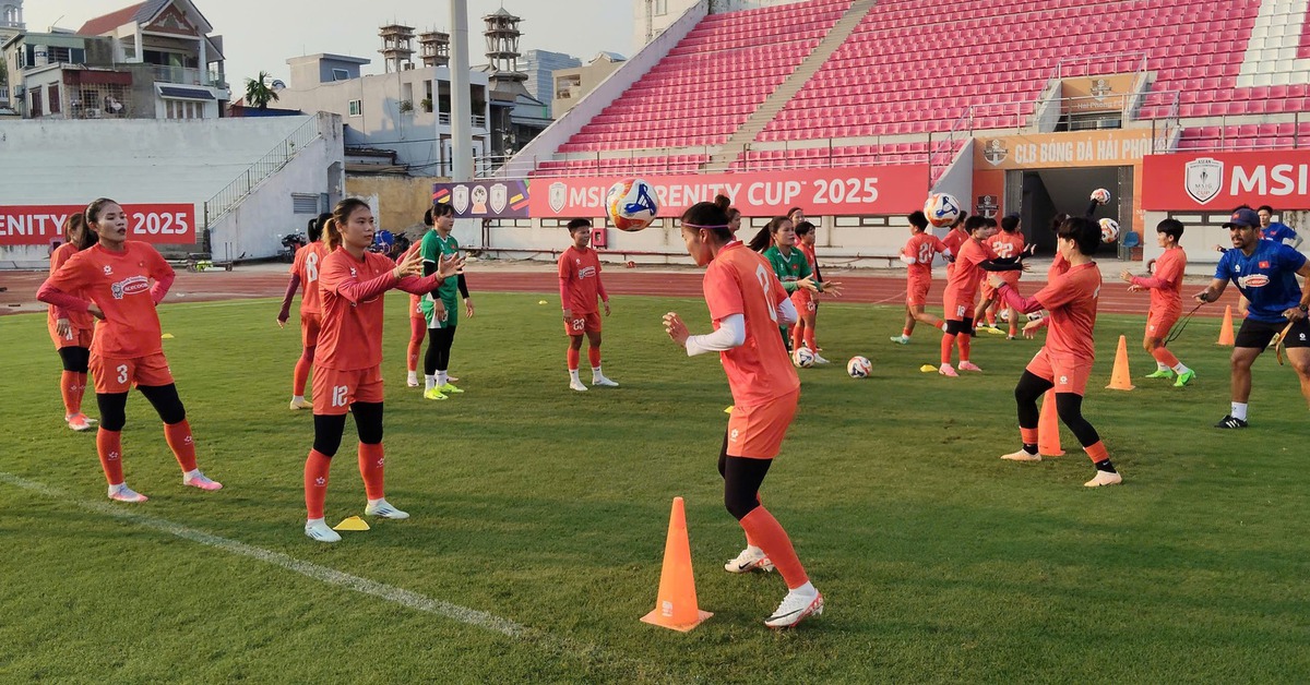 Tuyển nữ Việt Nam - Campuchia (hiệp 1): 0-0