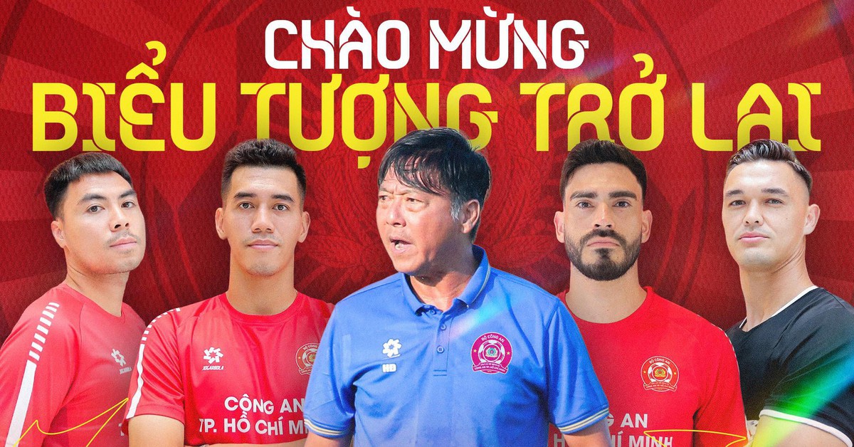 CLB Công an TP.HCM ra mắt dàn sao đón chào sự trở lại