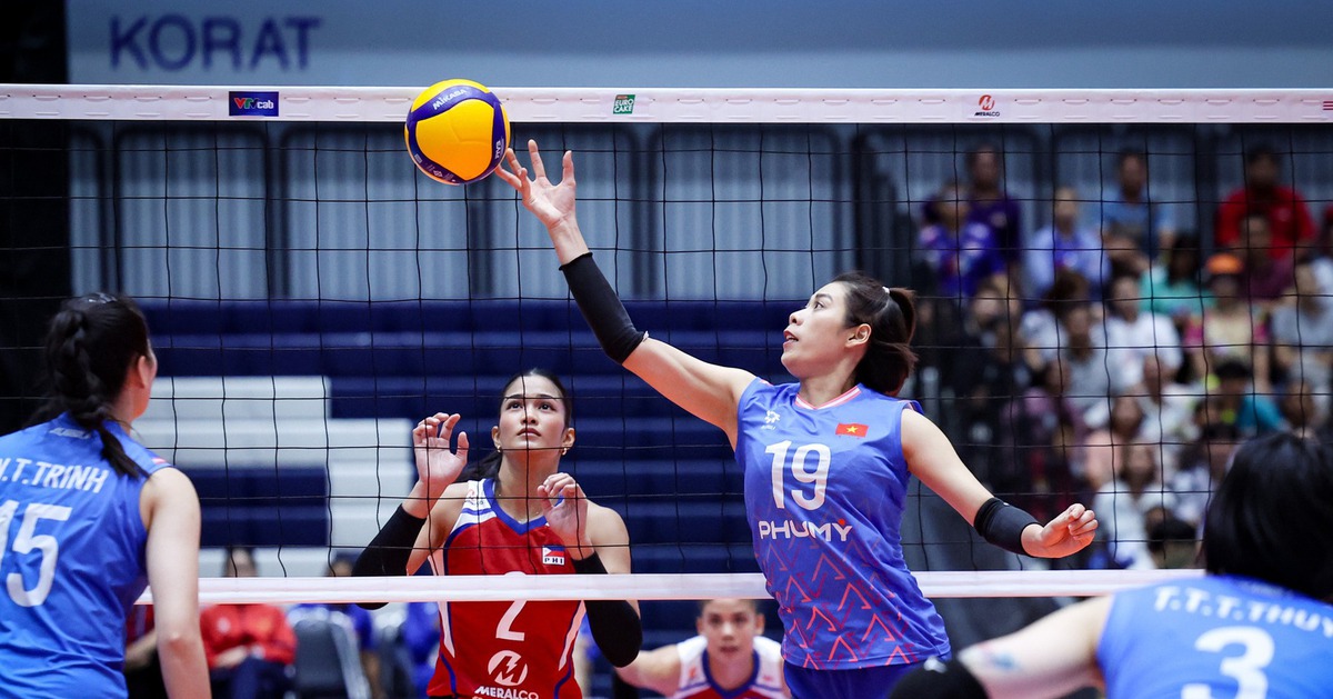 Lịch trực tiếp bóng chuyền nữ SEA V.League 8-8: Việt Nam đấu Philippines