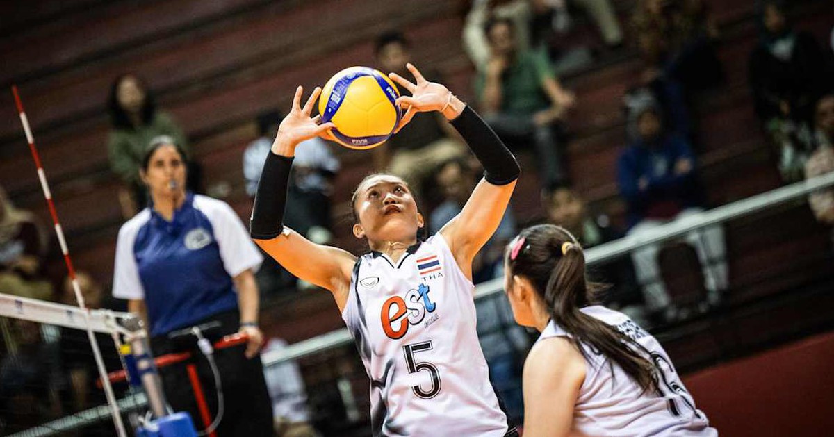 Bóng chuyền nữ Thái Lan thua 'sấp mặt' ở Giải U21 thế giới