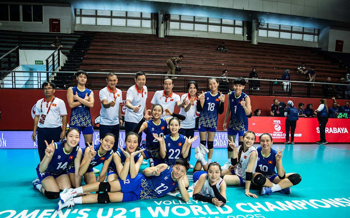 Bóng chuyền nữ U21 Việt Nam vượt trội Serbia về thống kê
