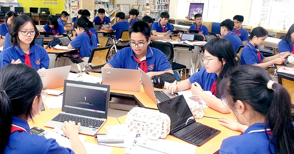 Trang bị kỹ năng số cho học sinh, giáo viên