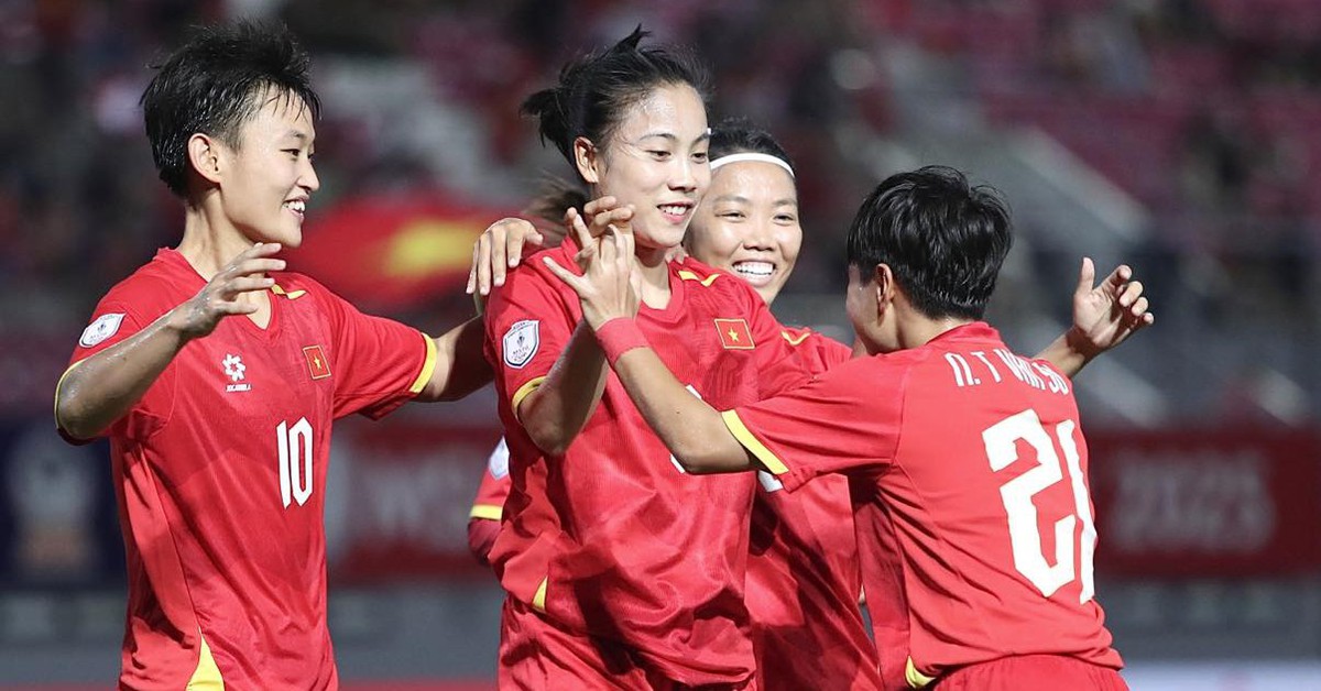 Lịch trực tiếp Giải bóng đá nữ Đông Nam Á 2025: Việt Nam đấu Indonesia