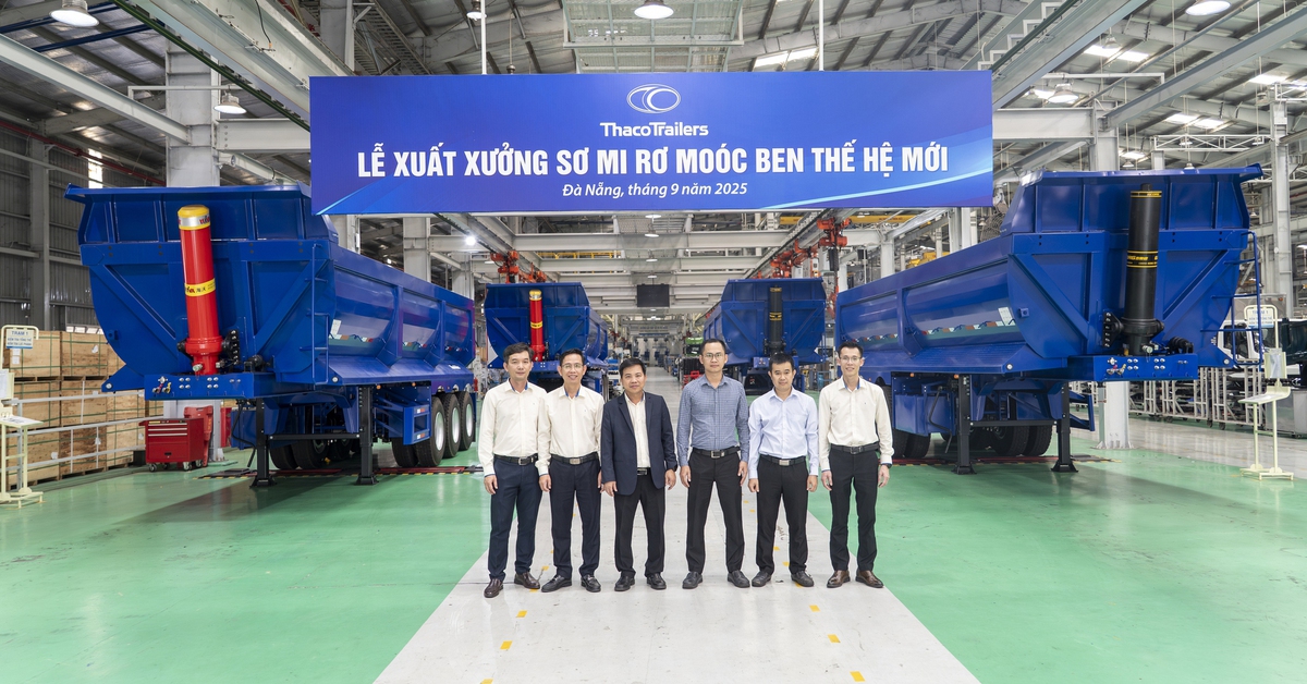 Thaco Trailers giới thiệu sơ mi rơ moóc thế hệ mới