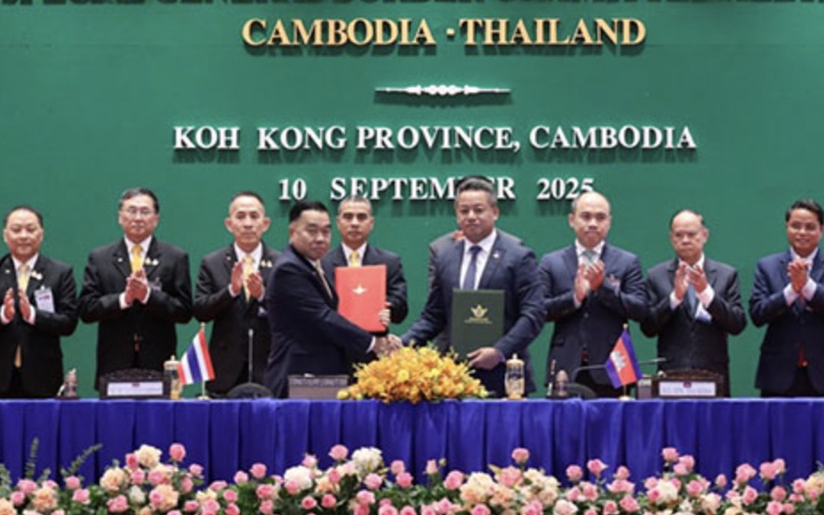 Thái Lan - Campuchia họp ủy ban biên giới, tái khẳng định cam kết ngừng bắn