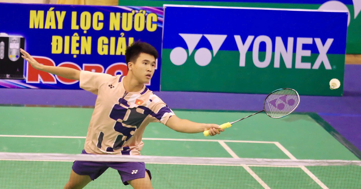 Hải Đăng đem về chiến thắng đầu tiên cho cầu lông đơn nam Việt Nam