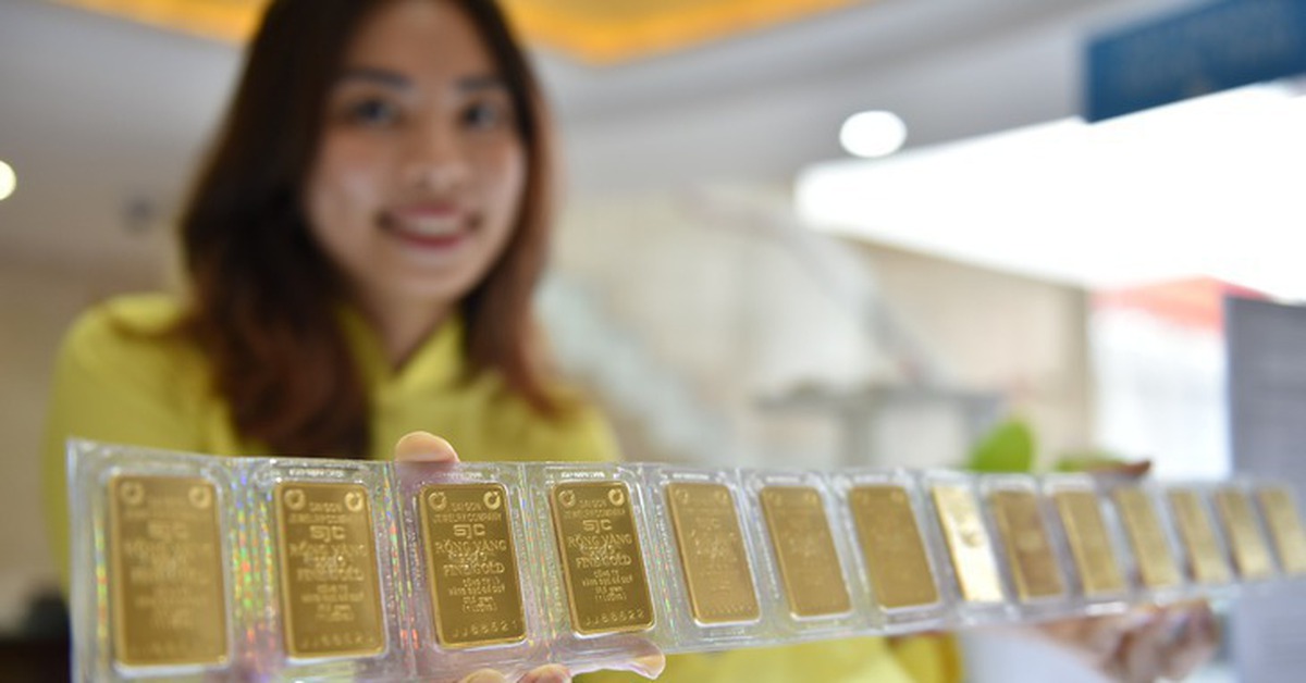 Giá vàng miếng SJC 'giảm nhiệt' 2 triệu đồng/lượng