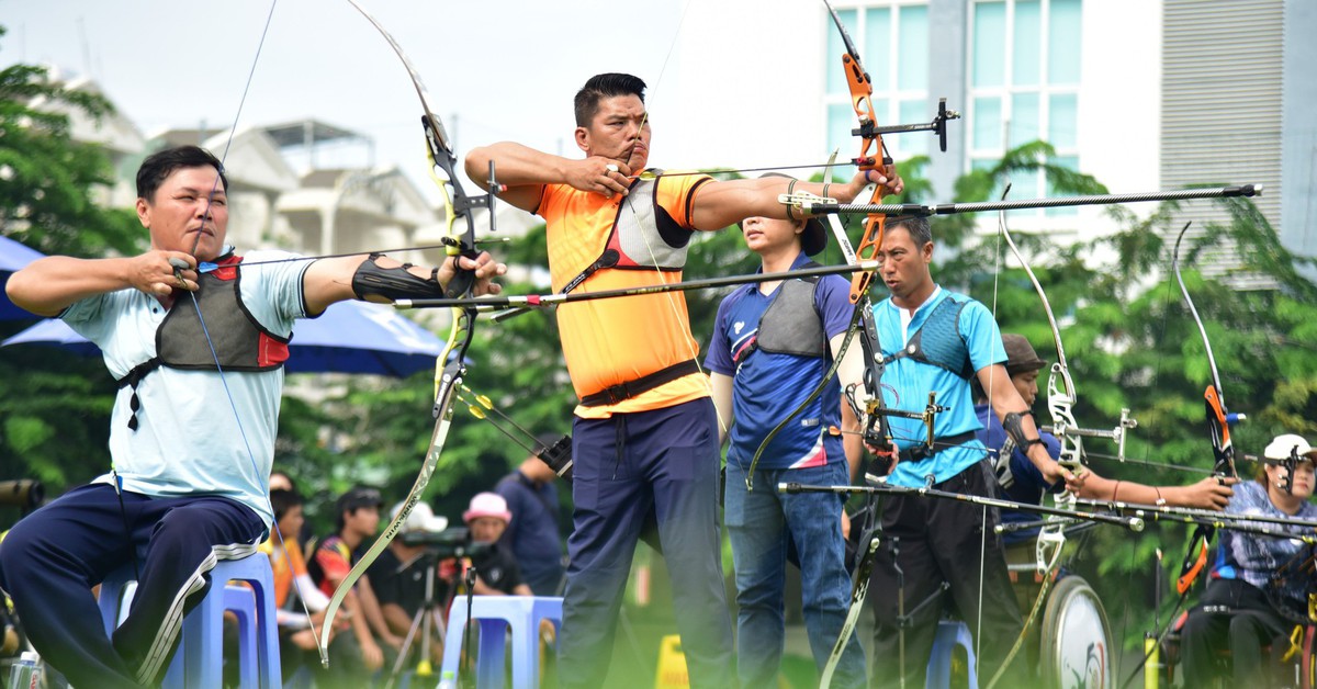 Cung thủ tỏa sáng tại Giải VĐQG thể thao người khuyết tật