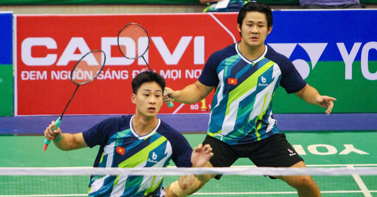 Đình Hoàng, Đình Mạnh dừng bước đáng tiếc ở tứ kết Vietnam Open