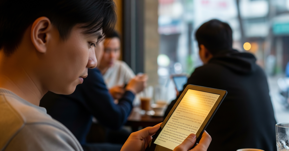 Máy đọc sách e-ink thực sự tốt cho mắt hơn điện thoại?