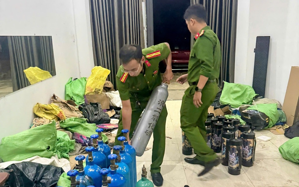 Đường dây khí cười ‘khủng’ giao dịch 50 tỉ đồng vừa bị triệt phá
