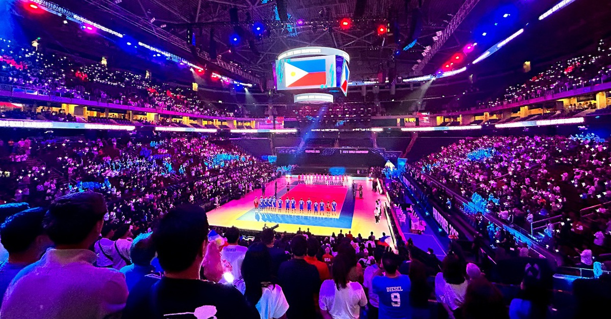 Philippines được khen 'có sân bóng chuyền đẹp nhất thế giới'