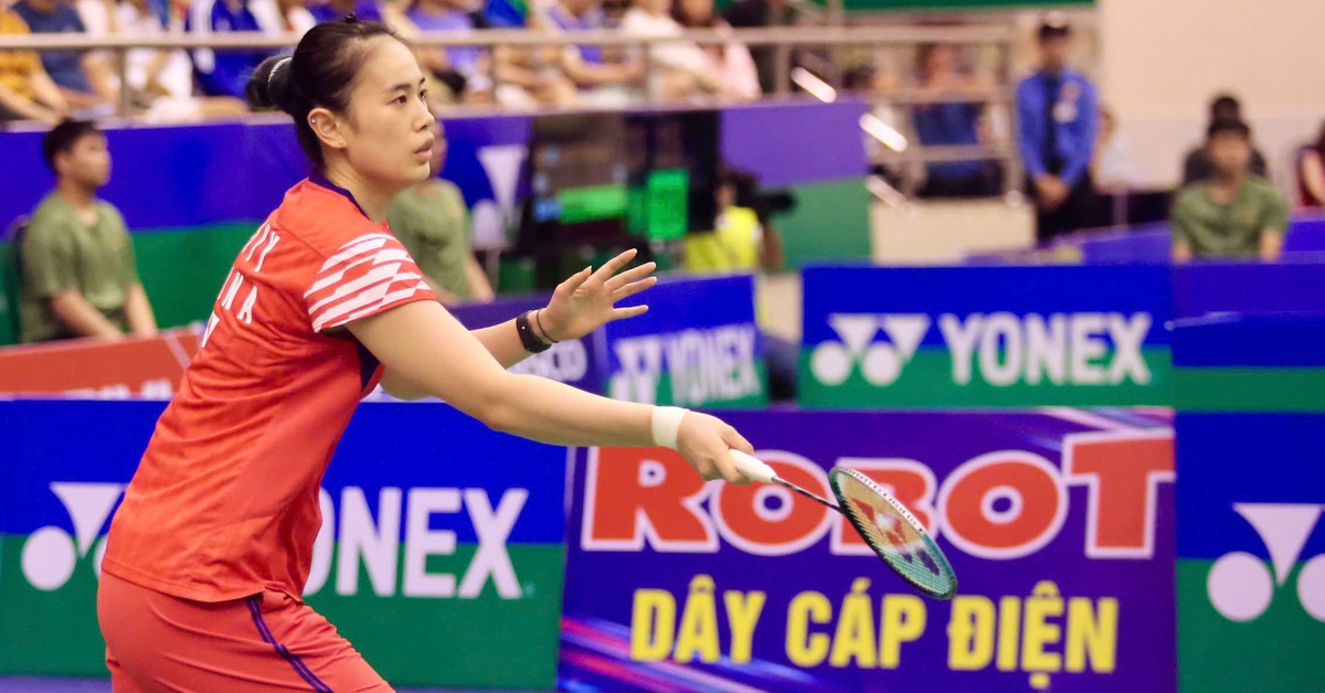 Đối thủ của Thùy Linh tại chung kết Vietnam Open là tay vợt Trung Quốc