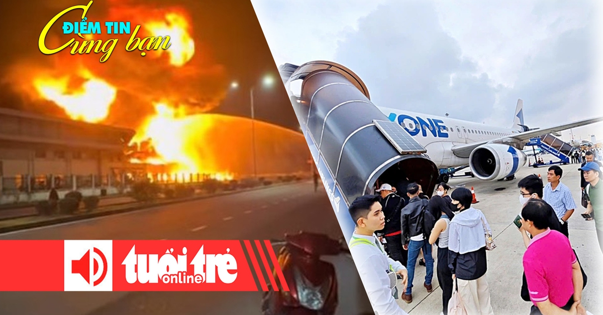 Điểm tin 18h: Hàng triệu vé máy bay Tết 2026 bán sớm; Cháy lớn tại Khu công nghiệp Đồ Sơn