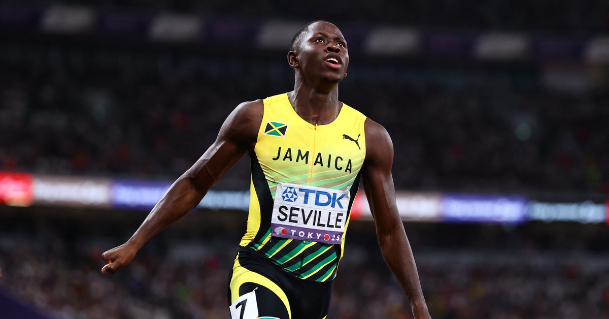 'Đàn em' của Usain Bolt gây sốc khi đoạt HCV 100m nam tại Giải vô địch điền kinh thế giới 2025