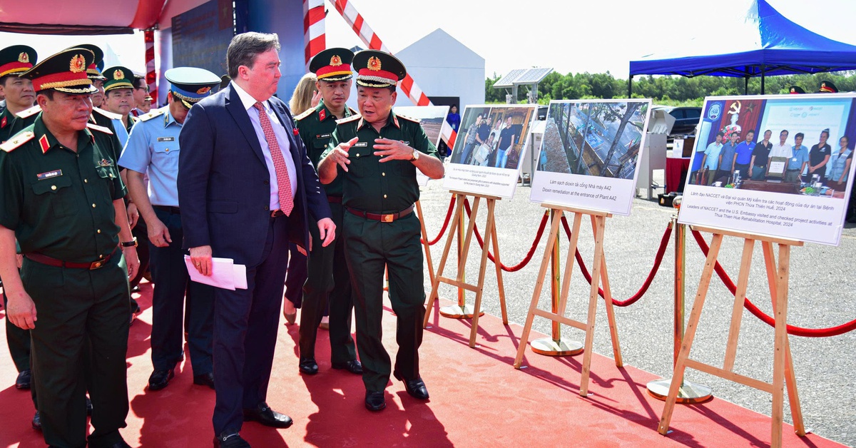 Hoa Kỳ cam kết 'kề vai sát cánh' với Việt Nam khắc phục xử lý dioxin và các hậu quả chiến tranh