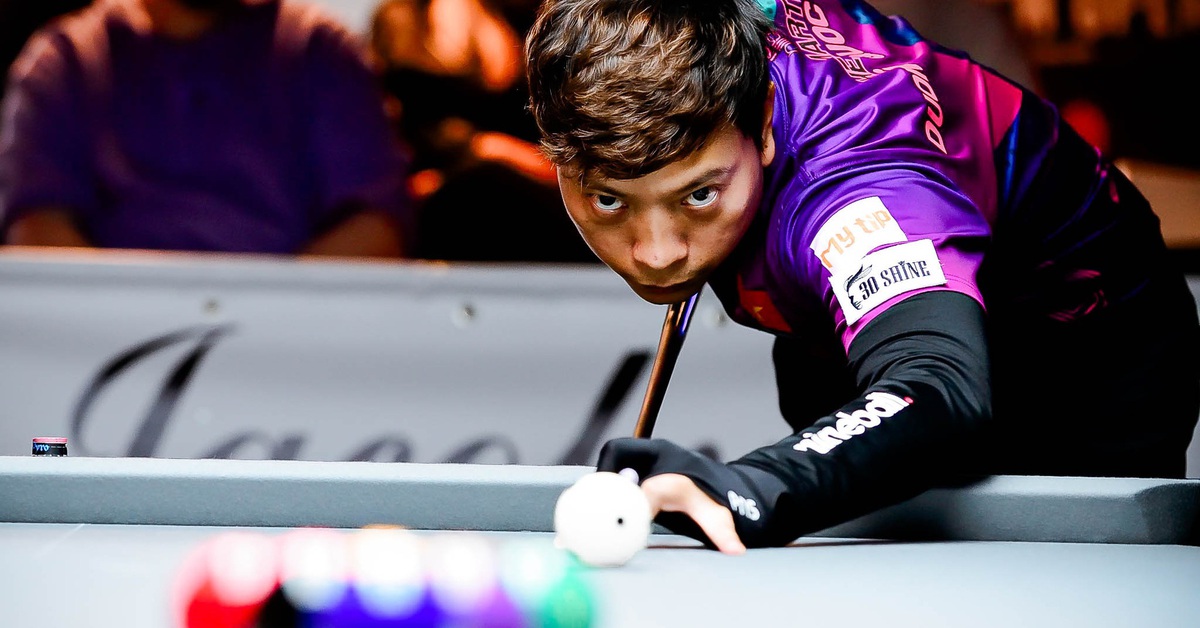 Dương Quốc Hoàng sẵn sàng cho pool 10 bi thế giới ở TP.HCM