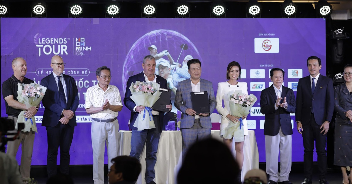 Nhiều huyền thoại golf thế giới đến Việt Nam thi đấu Giải quốc tế Vietnam Legends Tour 2025