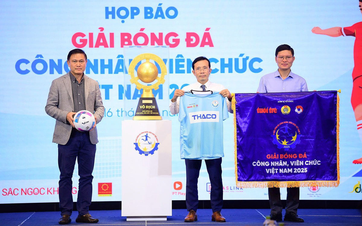 Giải bóng đá công nhân, viên chức Việt Nam 2025: Chờ một mùa giải tưng bừng