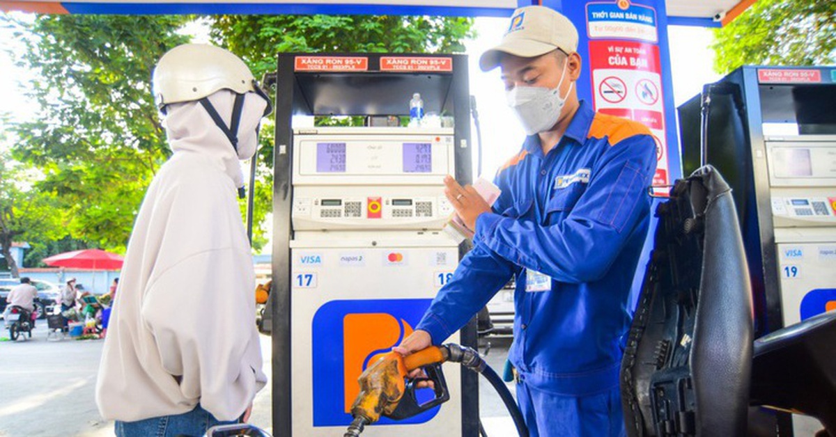 Giá xăng dầu tăng từ chiều nay