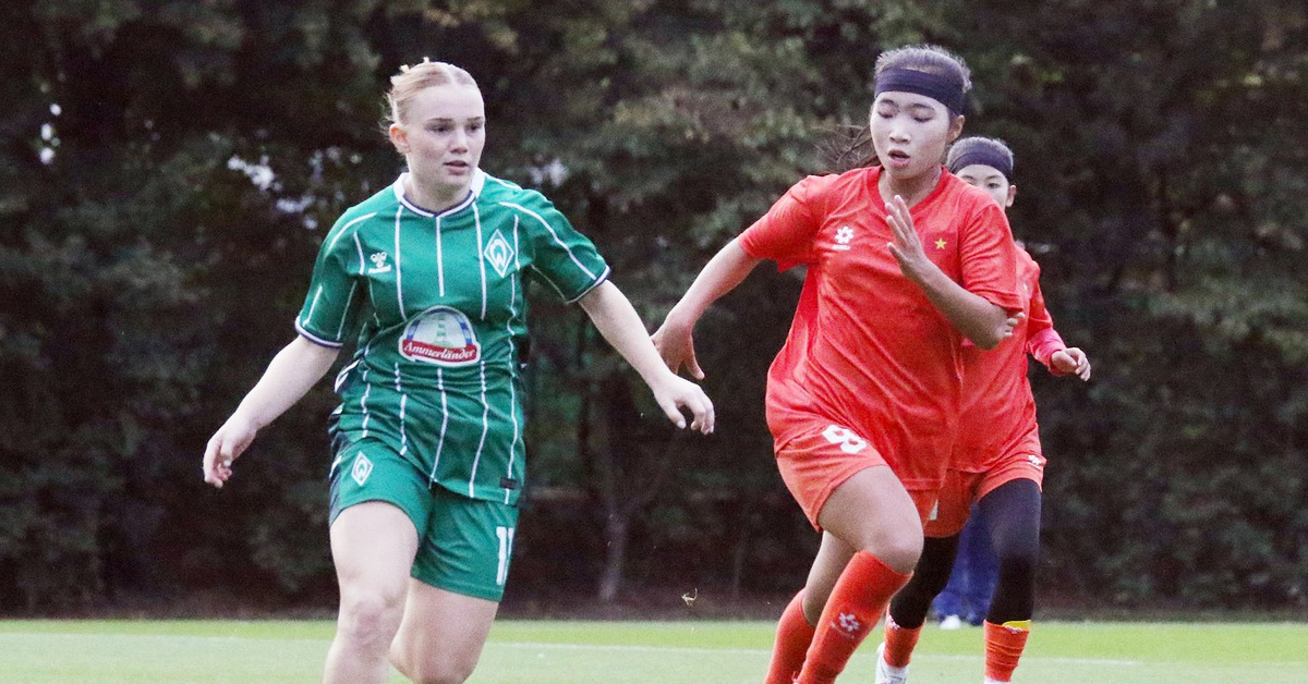 U17 nữ Việt Nam nhận bài học lớn tại Đức