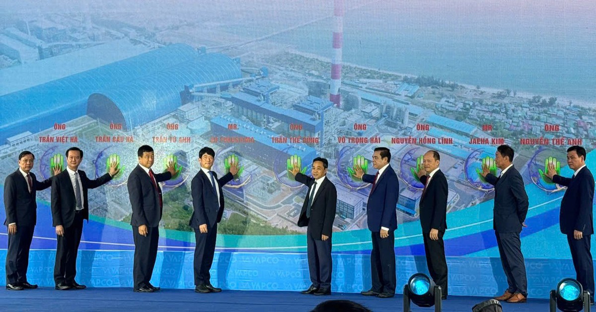 Khánh thành tổ máy số 1 nhà máy nhiệt điện có mức đầu tư 2,2 tỉ USD