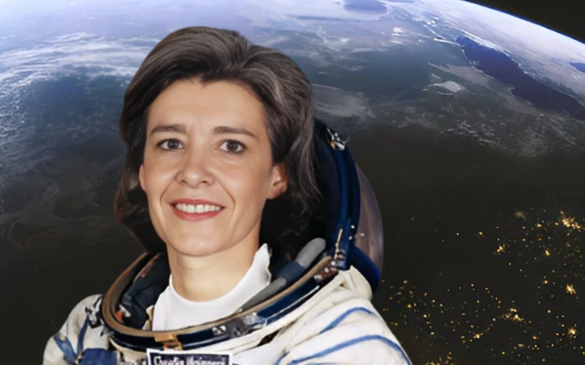 Nữ phi hành gia Pháp đầu tiên bay vào vũ trụ Claudie Haigneré giao lưu tại Việt Nam