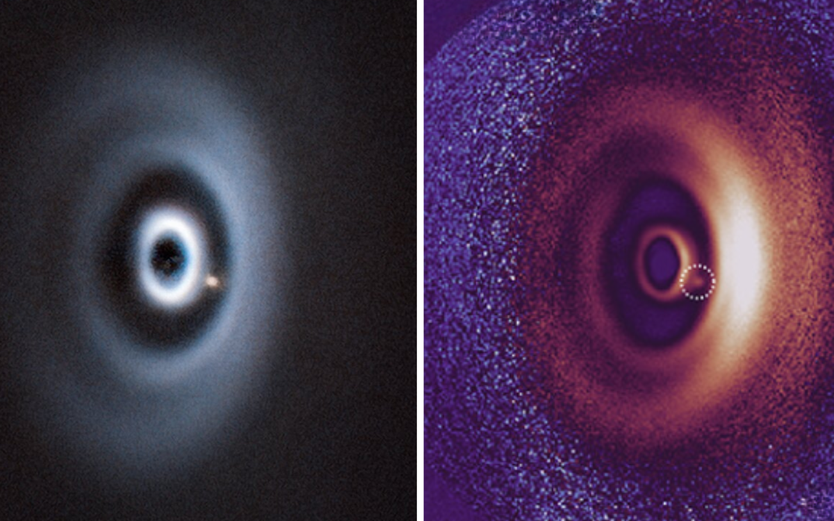 Lần đầu tiên chụp được khoảnh khắc một hành tinh sơ sinh 'ra đời'