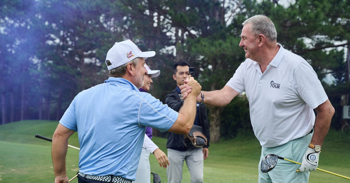 Các huyền thoại golf sẵn sàng chinh phục thử thách tiếp theo tại Việt Nam