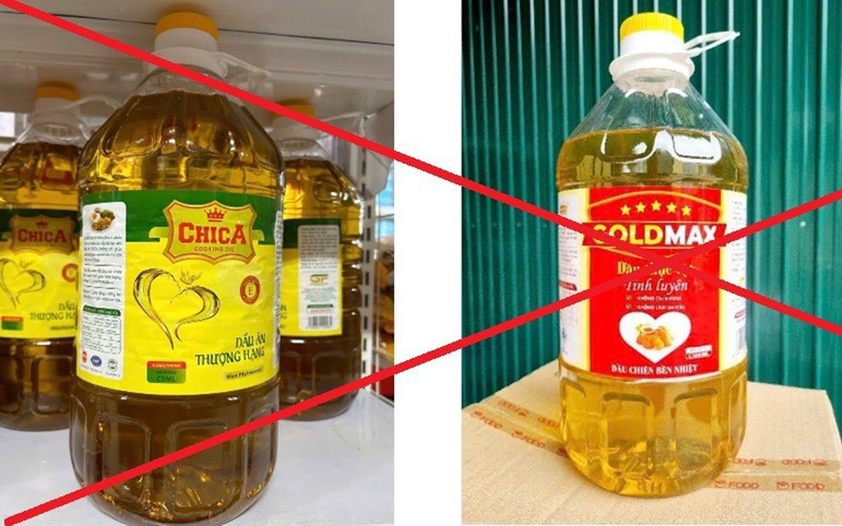 Cảnh báo dầu ăn giả mang nhãn hiệu Gold Max, Tamin Gold, ChiCa