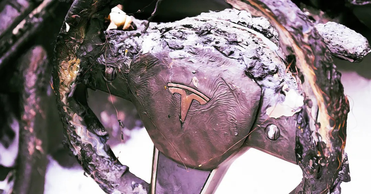 Bi kịch xe Tesla gặp tai nạn: 1 người lớn, 2 trẻ nhỏ thiệt mạng, nghi do tay nắm cửa không hoạt động