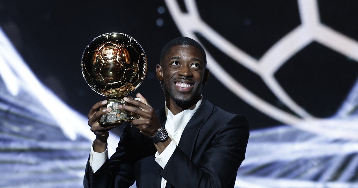 Ousmane Dembele giành Quả bóng vàng 2025