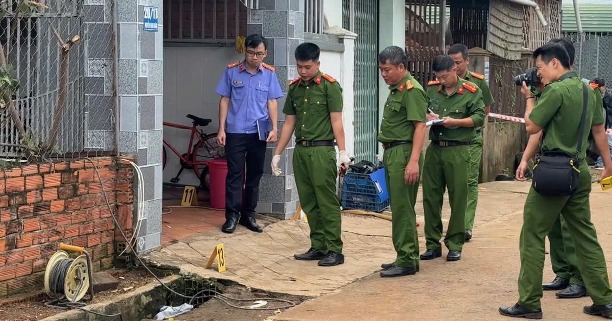 Tình tiết mới vụ thảm án tại Đắk Lắk: Gây án xong, nghi phạm ung dung hít ma túy trong nhà nạn nhân