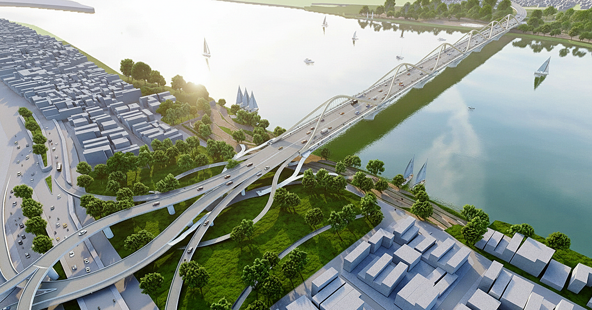 Những khu đất nào sẽ được Hà Nội đổi cho nhà đầu tư xây cầu Trần Hưng Đạo?