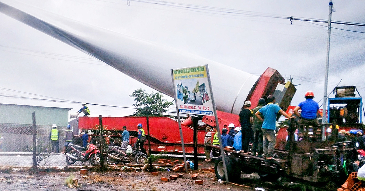 Bí thư xã nói phạt tù 10 người dân chặn xe chở cánh quạt điện gió là 'hơi nghiêm khắc'
