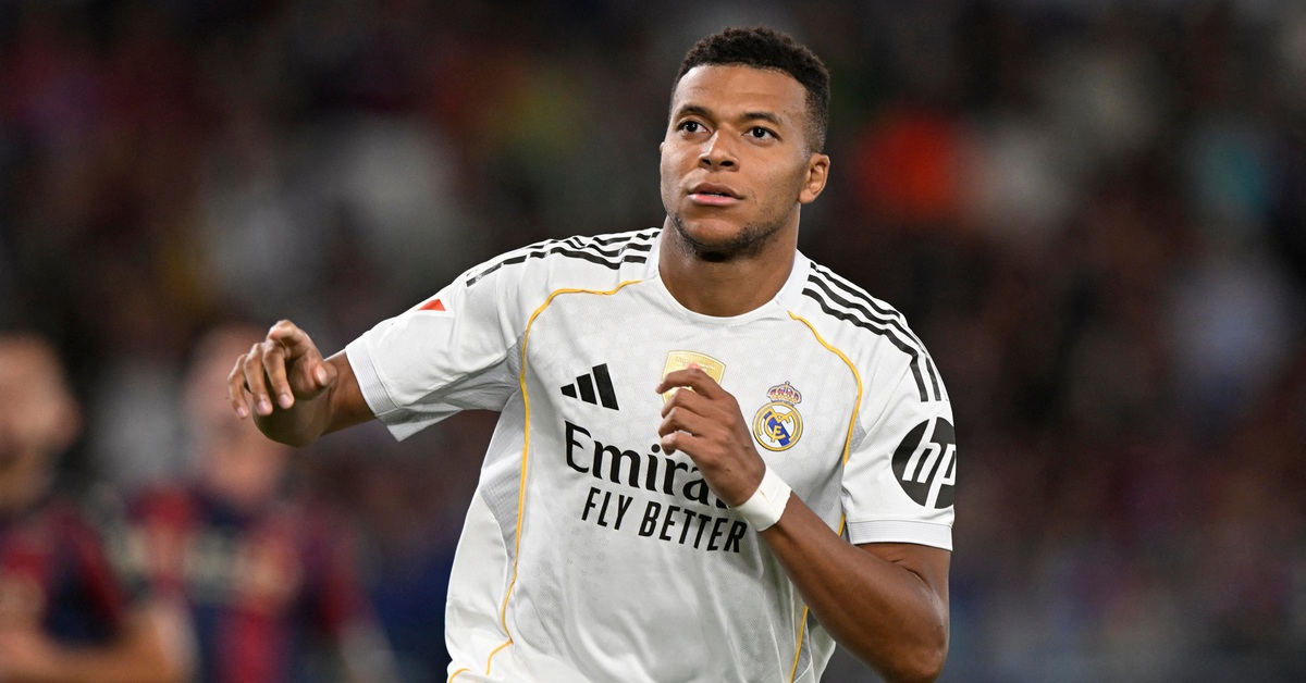 Mbappe ghi bàn thứ 9 sau 7 trận
