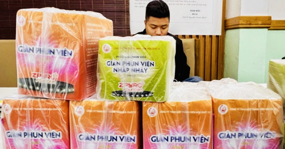 Đề xuất doanh nghiệp thuộc Bộ Công an được nghiên cứu, sản xuất pháo hoa nổ