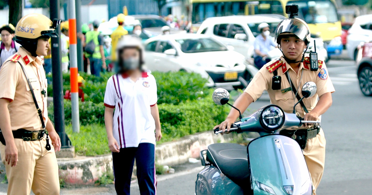 Trường đại học Văn Hiến, Công nghiệp, Kinh tế TP.HCM… có sinh viên vi phạm giao thông trong top đầu