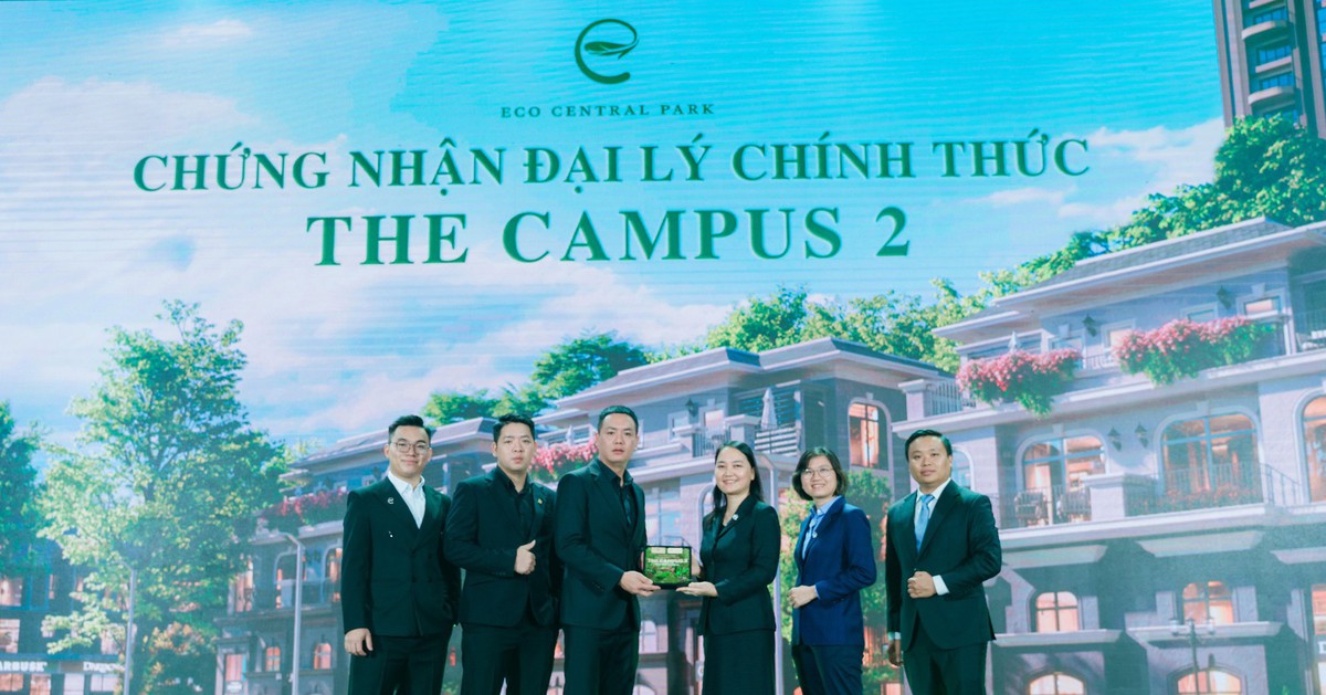 S-Real chính thức phân phối The Campus 2, cửa ngõ đô thị Eco Central Park