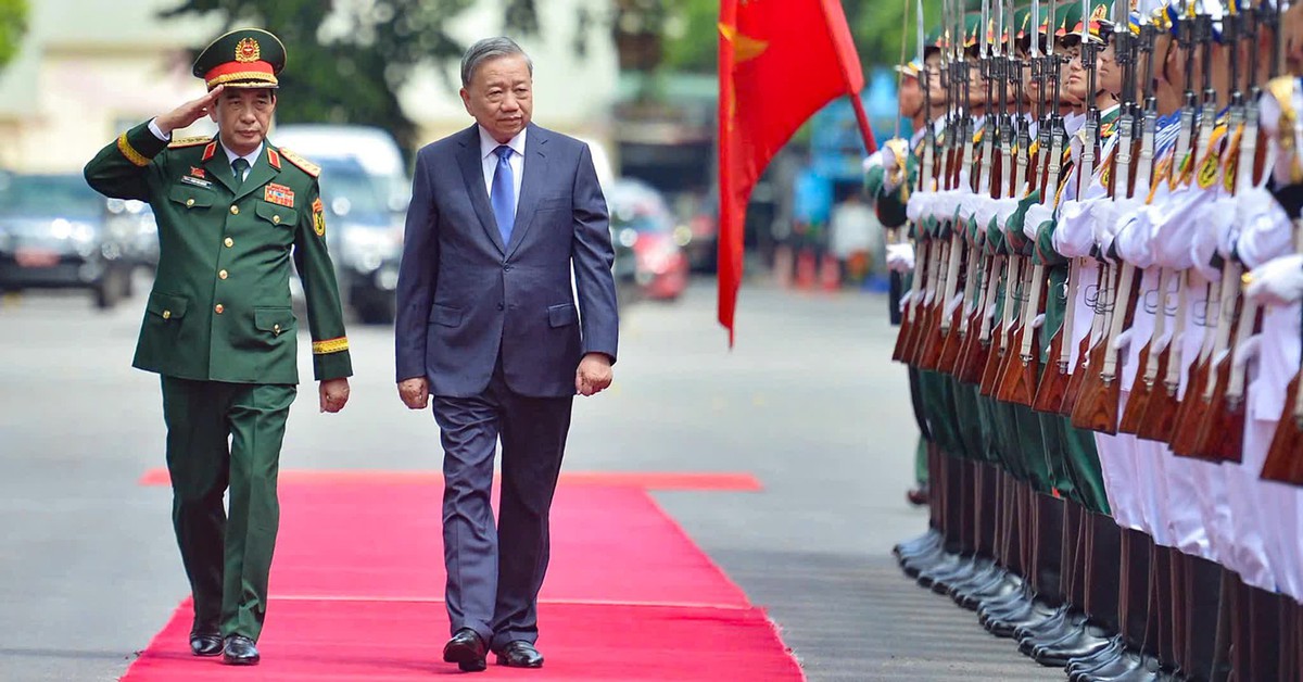 Tổng Bí thư Tô Lâm dự Đại hội Thi đua quyết thắng toàn quân lần XI