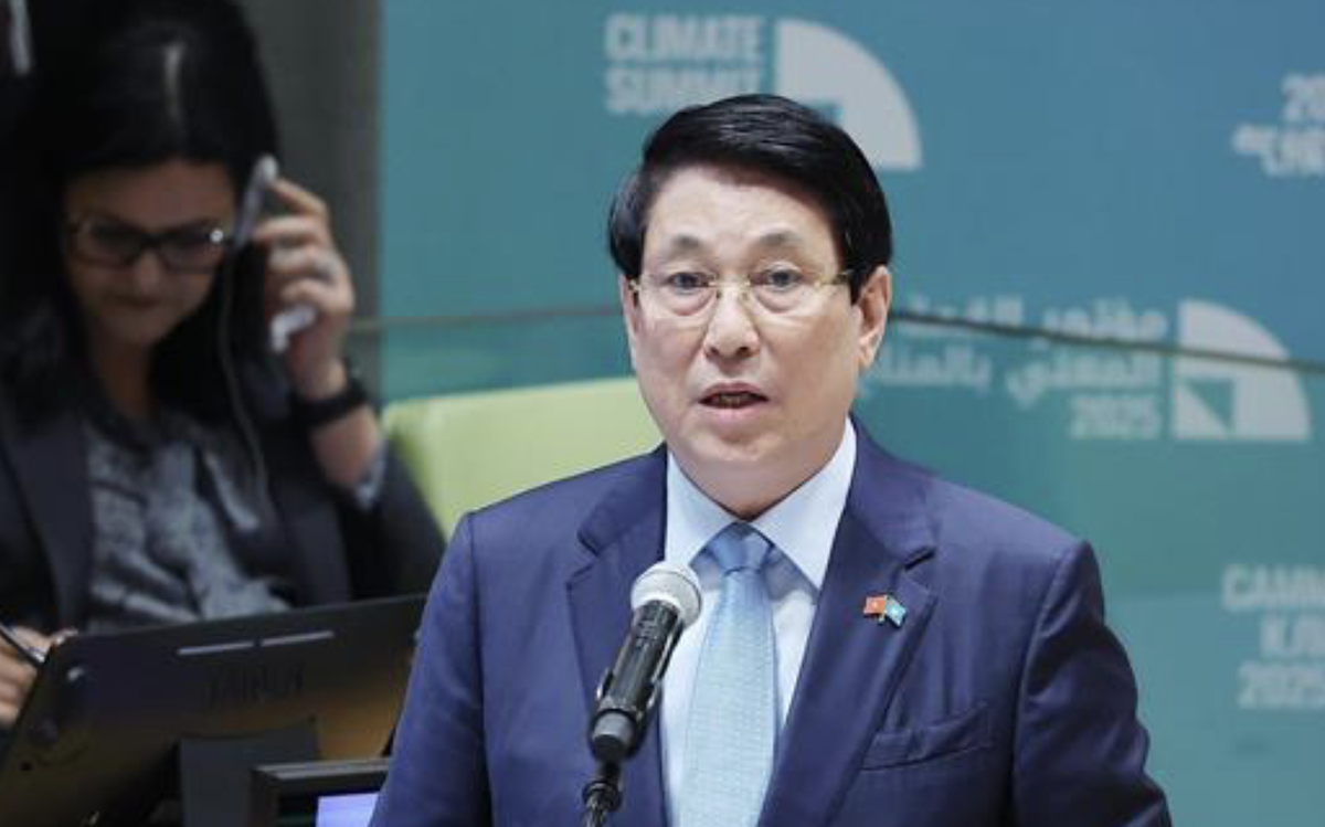 Chủ tịch nước kêu gọi các quốc gia thực hiện cam kết tài chính khí hậu