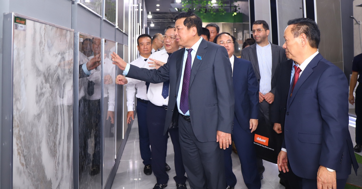 Hơn 1.000 gian hàng giới thiệu công nghệ và sản phẩm mới ngành xây dựng