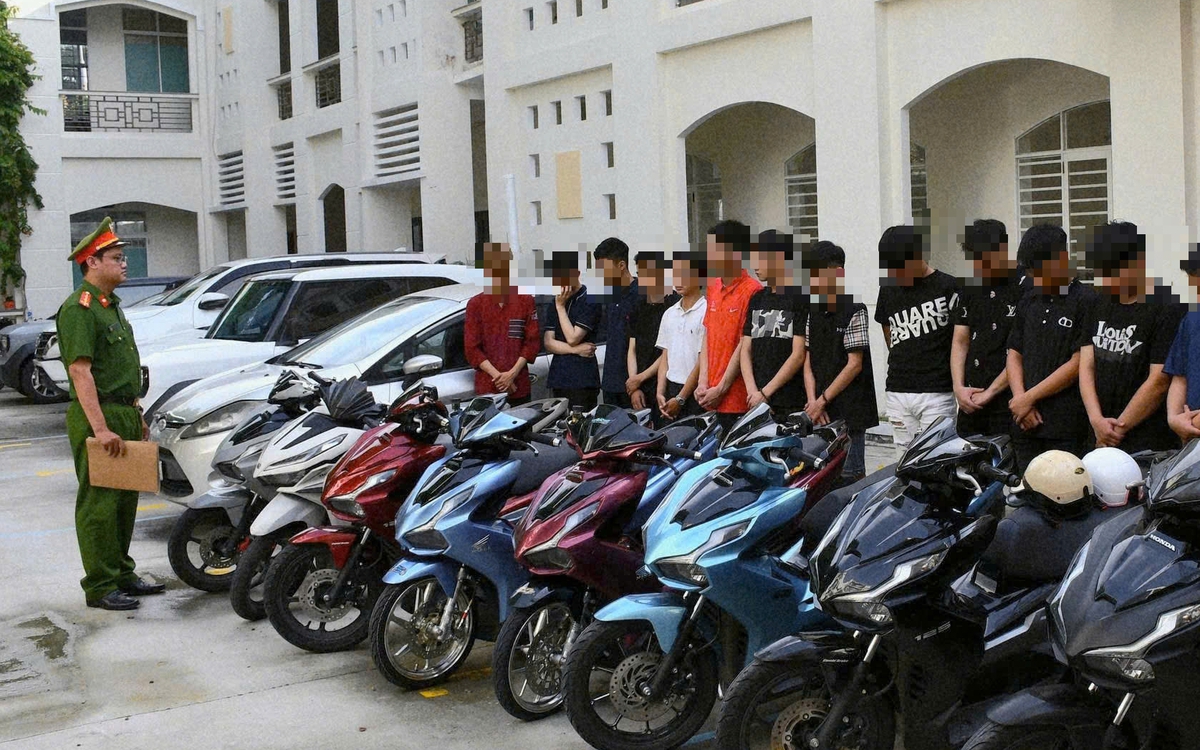 Triệu tập hàng chục thanh thiếu niên tụ tập, gây náo loạn ở Đà Nẵng