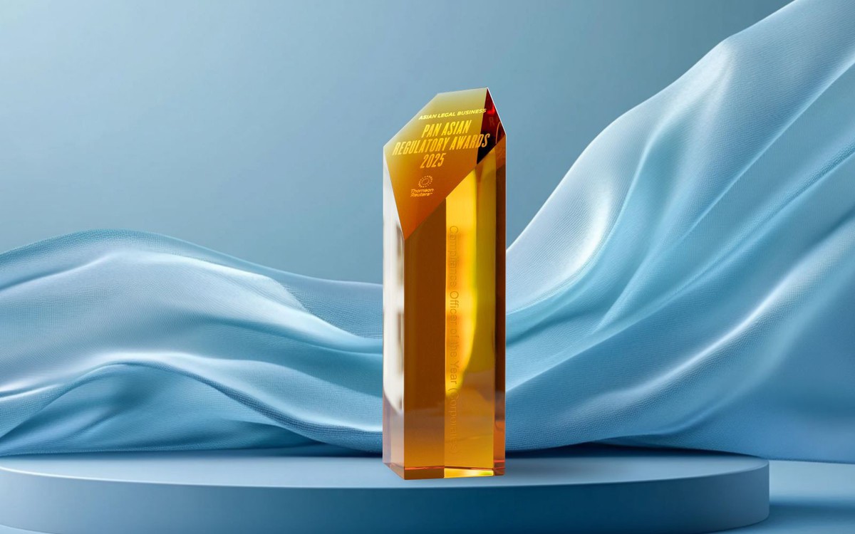Vingroup prejel nagrado ALB Pan-Asian Regulatory Awards 2025