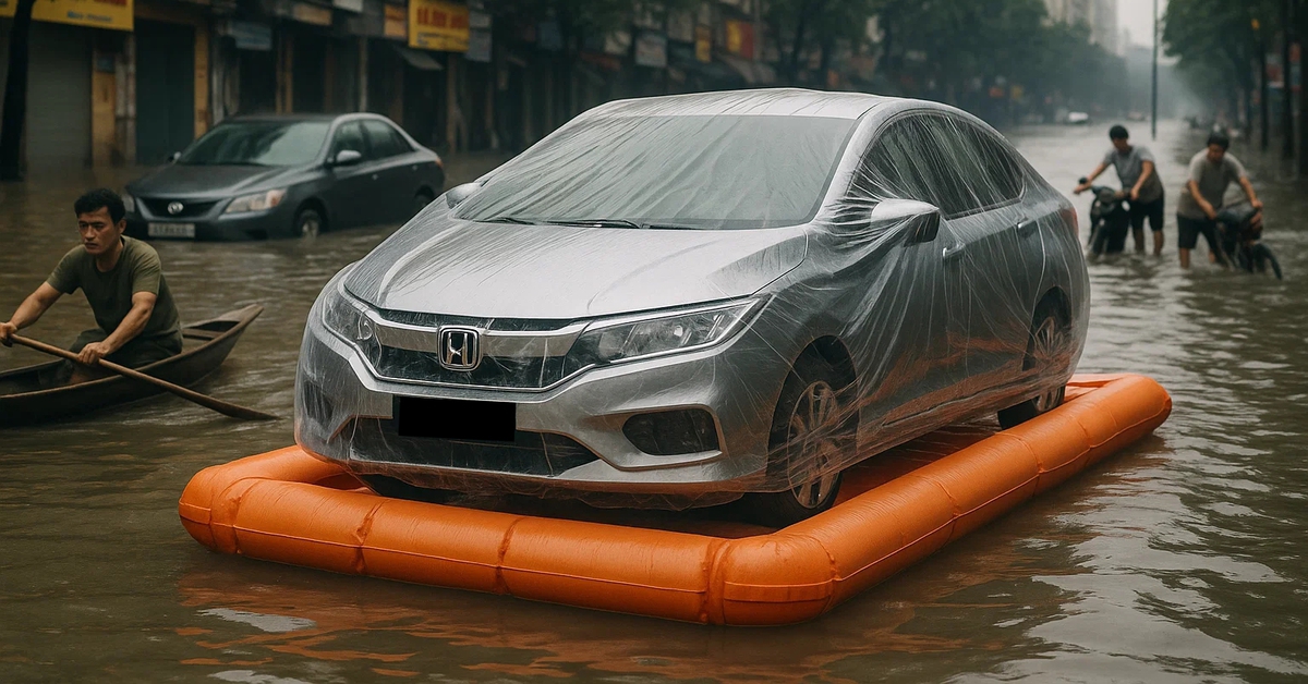 Đồ chống ngập ô tô mùa mưa bão gây sốt mạng xã hội: Loại rẻ 1 triệu, cao cấp tới 30 triệu đồng