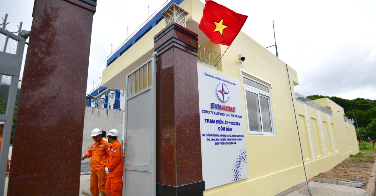 Xây dựng lưới điện thông minh, đưa Côn Đảo thành 'đảo xanh đáng sống'