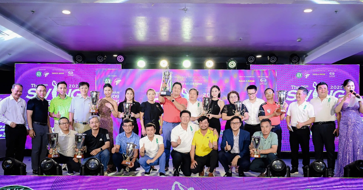 Giải từ thiện của Hội Golf TP.HCM tặng 500 triệu cho cựu chiến binh