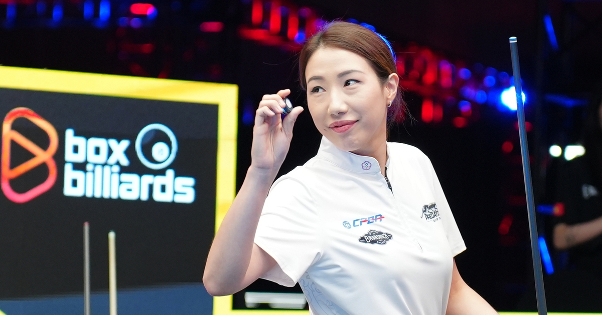 Nữ cơ thủ Đài Loan ẵm hơn nửa tỉ tiền thưởng tại TP.HCM