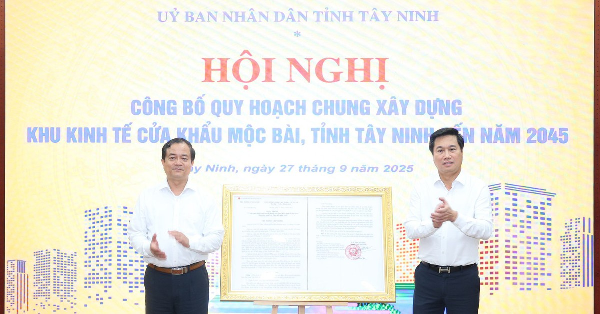 Tây Ninh công bố quy hoạch Khu kinh tế cửa khẩu Mộc Bài